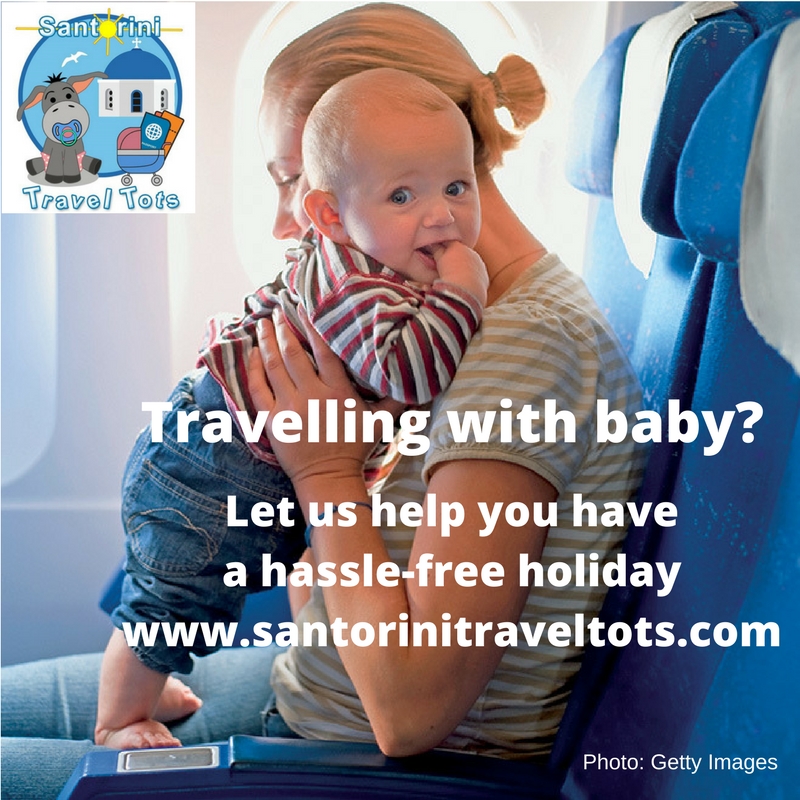 Travelling with baby to Santorini